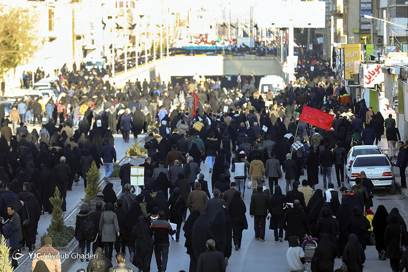 مراسم تشییع و خاکسپاری سردارحاج قاسم سلیمانی در کرمان