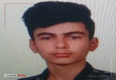 عکس بسیجی جوان که در کوهدشت شهید شد