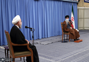 گزارش رییس جمهور به رهبر معظم انقلاب در خصوص کرونا