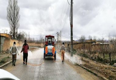 روستاهای بخش مرکزی گناوه در برابر کرونا مبارزه می‌کنند