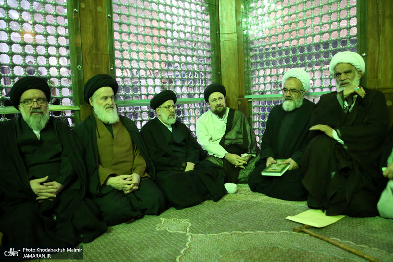 تجدید میثاق هیأت رئیسه و اعضای مجلس خبرگان رهبری با آرمان های امام خمینی(س)