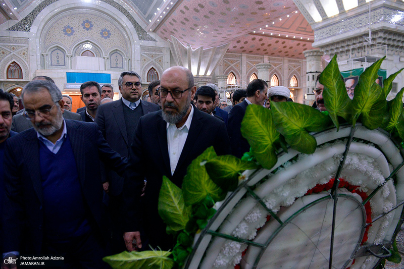 تجدید میثاق رئیس و مدیران بنیاد مستضعفان با آرمان های حضرت امام خمینی (س)