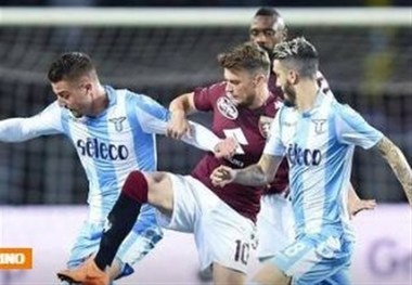 لاتزیو با برد مقابل تورین به لیگ قهرمانان اروپا نزدیک شد

