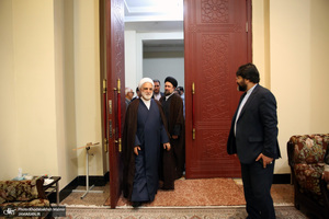 حاشیه تجدید میثاق رئیس قوه قضاییه و مسئولان عالی قضایی با آرمان‌های حضرت امام (س)