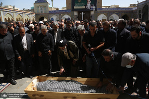 مراسم تشییع برادر آیت الله هاشمی رفسنجانی