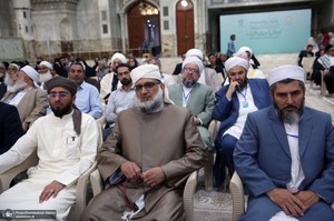 تجدید میثاق مهمانان سی و نهمین اجلاس وحدت اسلامی با آرمان‌های امام خمینی(س) -2