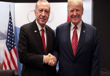 اردوغان از گفتگو با ترامپ خبر داد