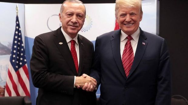 گفت‌وگوی تلفنی اردوغان و ترامپ در مورد آتش‌بس موقت با ایران