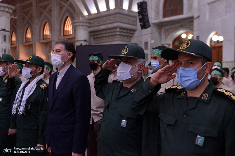 تجدید میثاق خادمین شهدای سپاه محمد رسول الله(ص) با آرمان های حضرت امام خمینی(س)