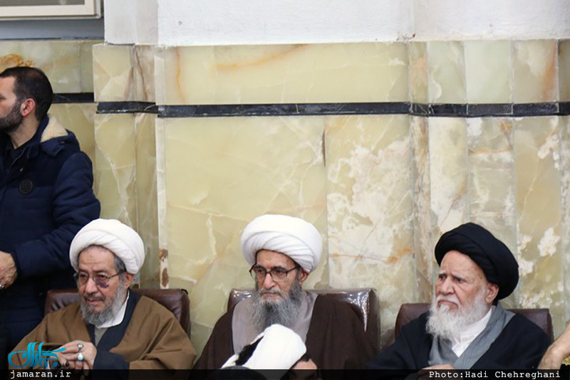 مراسم بزرگداشت آیت الله هاشمی رفسنجانی(ره) در مسجد اعظم قم-1