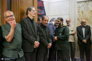 مراسم سالگرد شهادت سپهبد شهید محمد باقری، همسر و فرزند ایشان