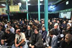 مراسم بزرگداشت همسر آیت الله موسوی بجنوردی (ره) در حسینیه شماره یک جماران-3