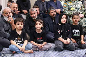 مراسم عزاداری شهادت امام رضا (ع) در حسینیه امام خمینی