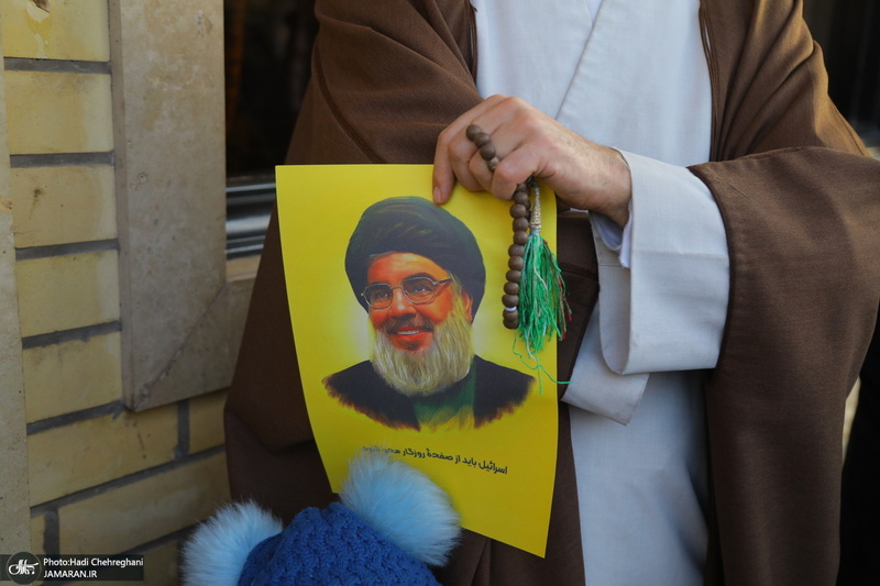 راهپیمایی و اجتماع «لبیک یا نصرالله» در قم