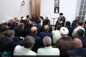 دیدار مسئولان و دست‌اندرکاران حج با رهبر معظم انقلاب