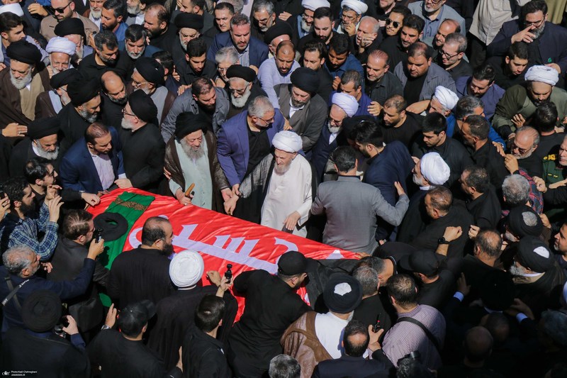 مراسم تشییع آیت الله العظمی شبیری زنجانی-۲