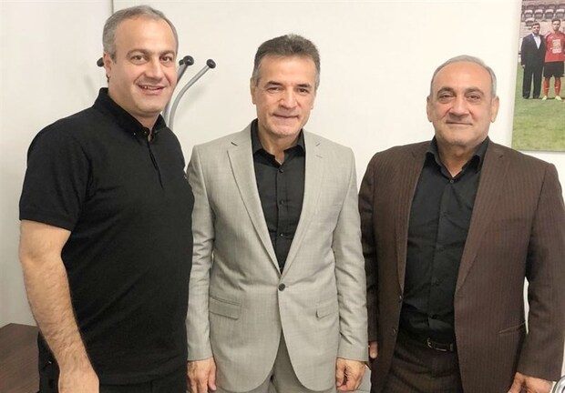  گرشاسبی با انصاری‌فرد در باشگاه پرسپولیس دیدار کرد+ عکس
