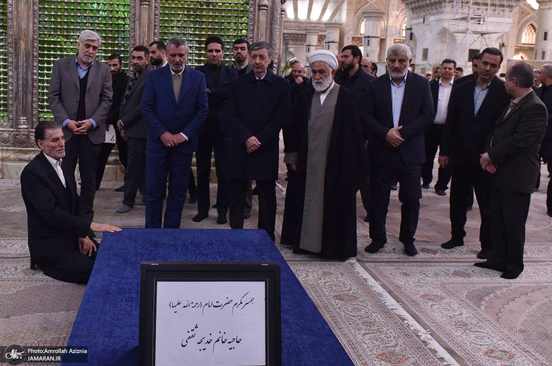 تجدید میثاق رئیس، مدیران و کارکنان ستاد اجرایی فرمان امام با آرمان‌های حضرت امام خمینی (س)