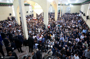 حضور سید حسن خمینی در روستای خیارج استان قزوین -3