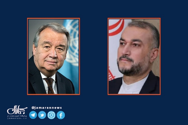 وزیر خارجه ایران به دبیرکل سازمان ملل: به دلیل ناکارآمدی شورای امنیت تنها گزینه‌ای که باقی ماند دفاع مشروع از خود بود/ گوترش: ما به اسراییل تاکید می‌کنیم اقدام تلافی‌جویانه‌ای انجام ندهد