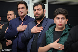 مراسم عزاداری شب شهادت حضرت زهرا (س) در حسینیه امام خمینی(ره)