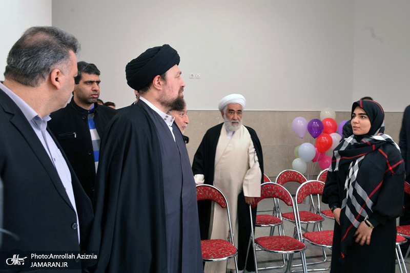 بازدید سید حسن خمینی از اولین جشنواره استانی دستاوردهای کانون های فرهنگی تربیتی شهر تهران‎