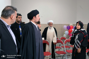 بازدید سید حسن خمینی از اولین جشنواره استانی دستاوردهای کانون های فرهنگی تربیتی شهر تهران‎