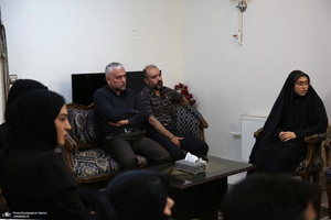 حضورسید حسن خمینی در منزل مرحوم سید علی صنیع خانی