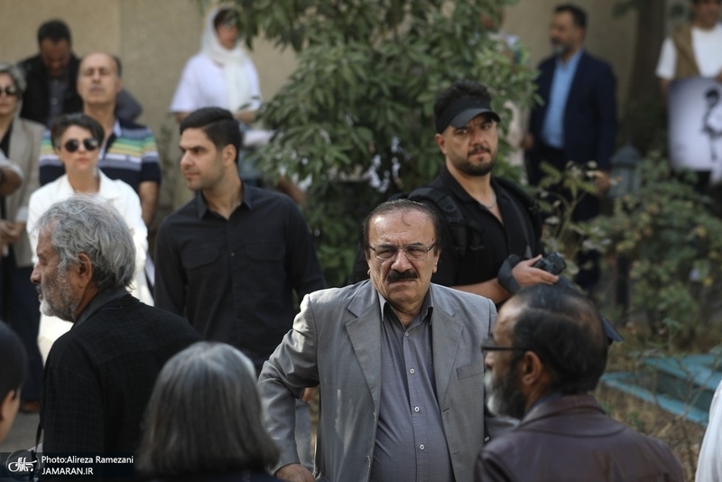 مراسم تشییع ناصر تقوایی