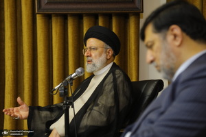 دیدار رئیس جمهور با مراجع عظام تقلید