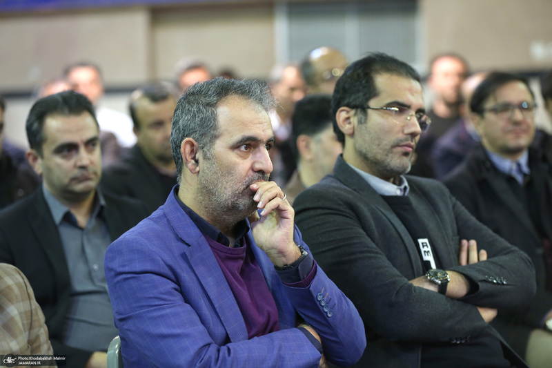 دیدار مدیر عامل ایرنا با جمعی از مدیران با سید حسن خمینی