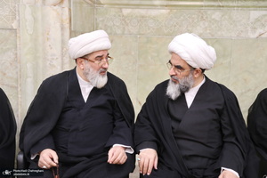 مراسم بزرگداشت مرحوم حاج محمد تقی انصاریان‎ در مسجد اعظم قم