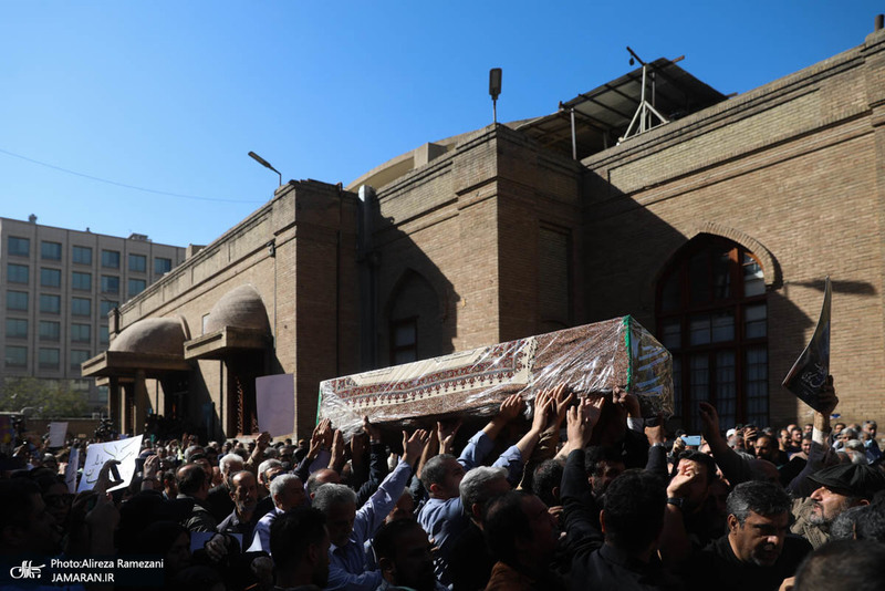 مراسم تشییع محمد کاسبی