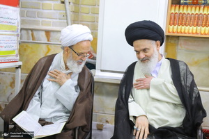 مراسم ترحیم مادر حجت الاسلام و المسلمین صالحی منش در قم‎