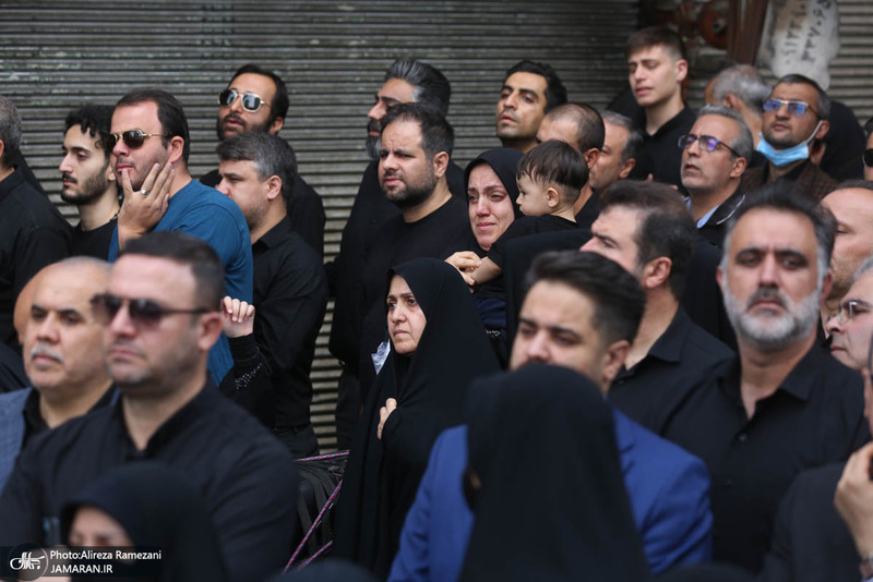 مراسم تشییع شهدای جنگ تحمیلی رژیم صهیونیستی در تهران-2