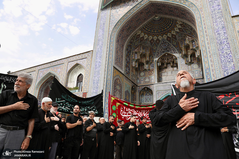 مراسم روز شهادت پيامبر اكرم (ص) و امام حسن مجتبی (ع) در حرم مطهر رضوی