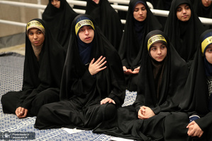 دیدار هزاران نفر از دانشجویان و دانش‌آموزان با رهبر معظم انقلاب