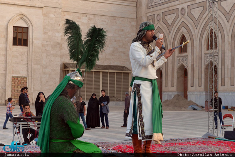 تعزیه خوانی در حرم مطهر امام خمینی(س) 