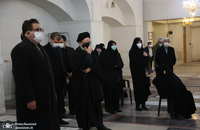 سید محمد خاتمی بر پیکر خواهر امام موسی صدر نماز خواند (9)