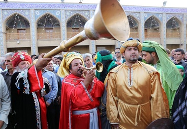 هنرمندان فارس در کاروان نمادین احمد بن موسی (ع) حضور دارند