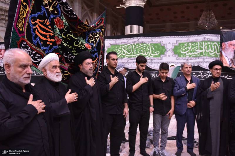 عزادارای روز تاسوعا در حرم امام خمینی (س)