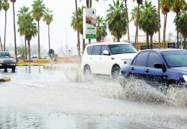 رکورد بارش باران در عربستان شکست