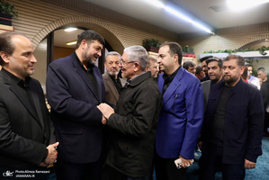 مراسم ختم مادر پيرحسين كوليوند
