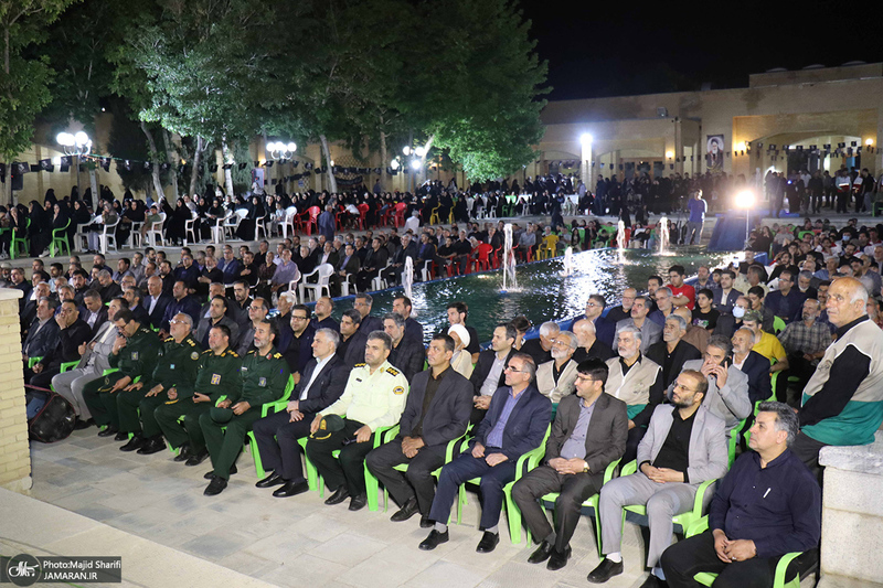 مراسم شب سالگرد ارتحال حضرت امام (س) در خمین