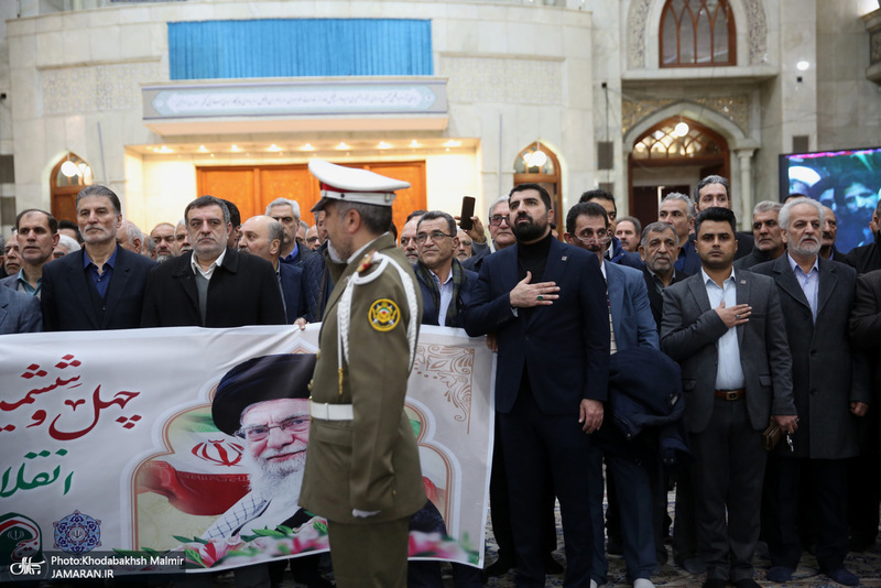 دیدار  رئیس و جمعی از اعضای اتاق اصناف تهران‌ با سید حسن خمینی