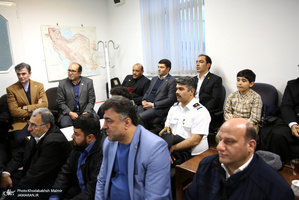 دیدار مدیر عامل و  کارکنان کیش ایر با یادگار امام