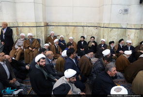 مراسم چهلمین روز درگذشت آیت الله العظمی موسوی اردبیلی(ره) در مسجد اعظم قم