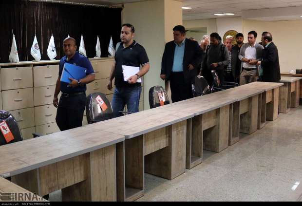 کارشناسان ای اف سی از سالن برگزاری مسابقات فوتسال دیدن کردند