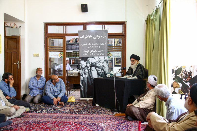 نشست بازخوانی خاطرات امام خمینی (س) و انقلاب اسلامی- آیت الله سید محمد تقی طباطبایی تبریزی