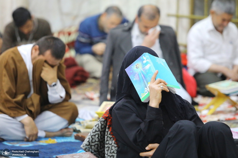 مراسم اعمال ام داوود در قم